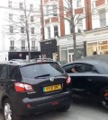 London Aventador Crash