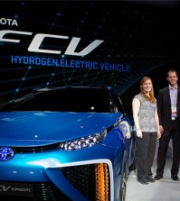 Toyota FCV at CES 2014