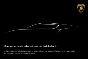 Lamborghini Paris Auto Show Teaser