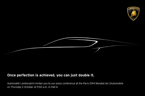 Lamborghini Paris Auto Show Teaser