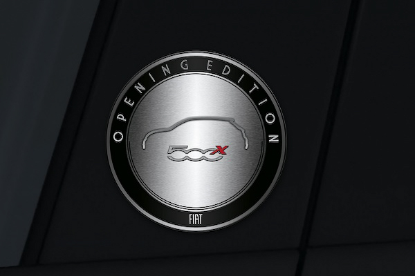Fiat 500X "Opening Edition" basge
