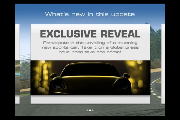 Porsche Cayman GT4 Teaser Real Racing 3