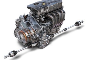 2016 Chevrolet Malibu Hybrid powertrain