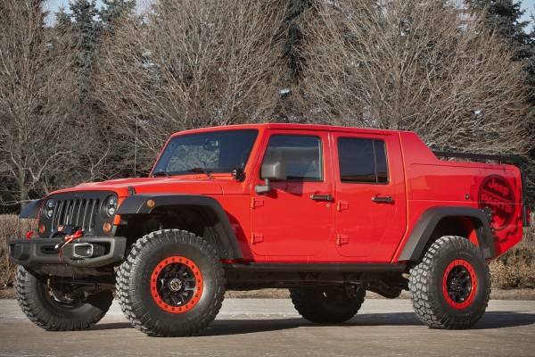 Jeep Wrangler Red Rock Responder Concept