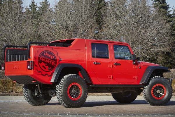 Jeep Wrangler Red Rock Responder Concept