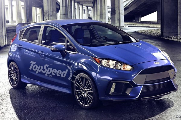 2017 Ford Fiesta RS rendering