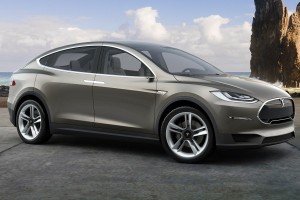 Tesla Model X teaser photo