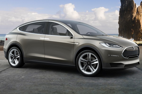 Tesla Model X teaser photo