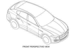 Maserati Levante Patent Images