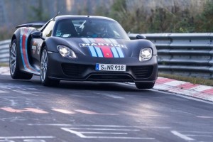 Porsche 918 Spyder on the Nurburgring