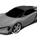 Honda Sports Car Patent Image