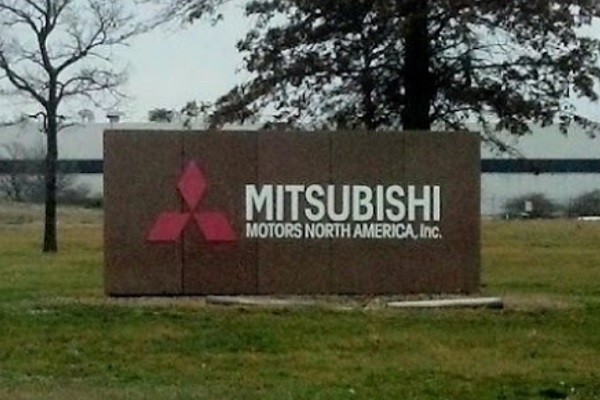 Mitsubishi's Normal, IL plant's sign
