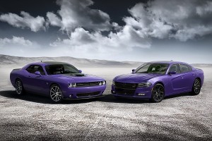2016 Dodge Challenger & Charger in Plumb Crazy Purple