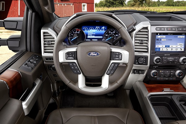 2017 Ford F-350 Super Duty King Ranch Crew Cab 4x4 interior