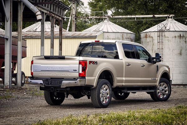 2017 Ford F-350 Super Duty King Ranch Crew Cab 4x4 interior