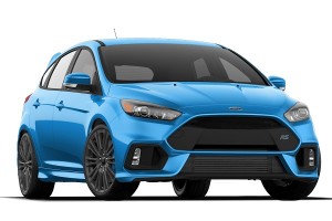 2017 Ford Focus RS in Nitrous Blue