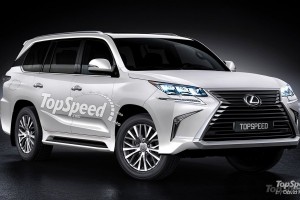 Top Speed Lexus flagship SUV rendering