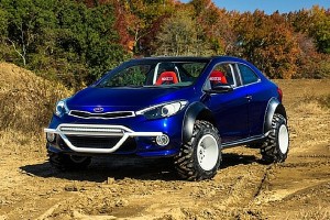 Kia Forte Koup Mud Bogger