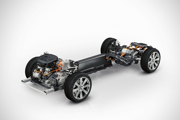 2016 Volvo XC90 Twin Engine powertrain