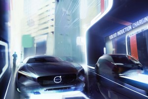 Volvo electric cars concept art