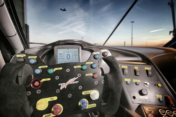 Callaway Competition C7 GT3-R cockpit
