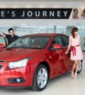 Chevrolet dealership showroom