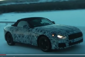 BMW Z5 test mule