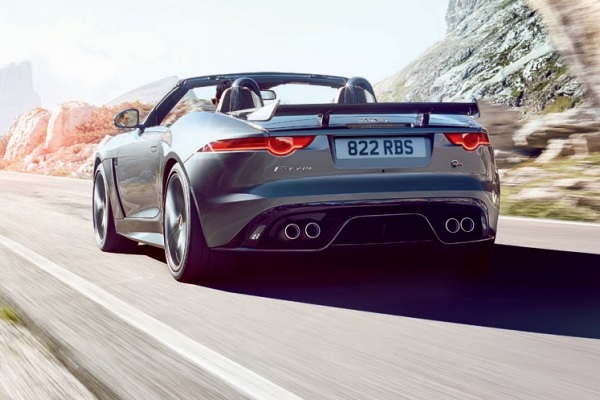 Jaguar F-Type SVR convertible