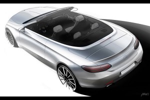 Mercedes-Benz C-Class Convertible Teaser