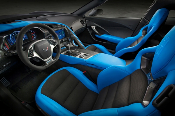 2017 Chevrolet Corvette Grand Sport interior