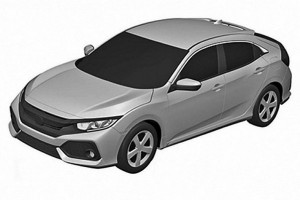 2017 Civic Hatchback patent