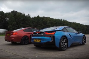 BMW i8 vs BMW M4