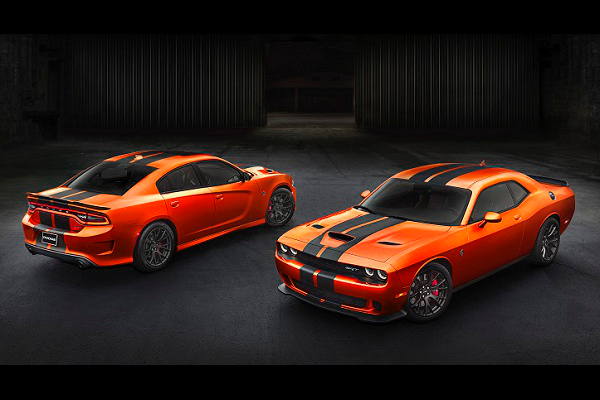 Dodge Charger and Challenger Go Mango