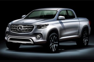Mercedes X-Class Teaser Sketch