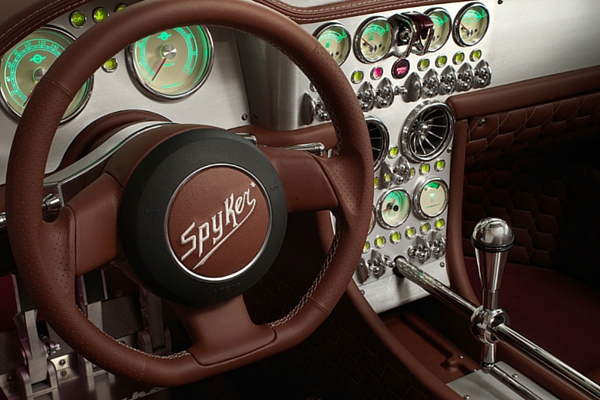 Spyker C8 Preliator interior