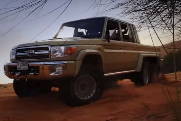 6x6 Toyota Land Cruiser