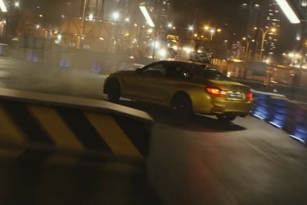 BMW M4 Factory Trailer