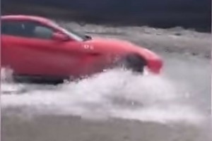 Ferrari F12 getting destroyed