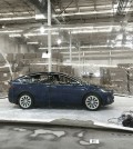 Tesla Model X inside pollution bubble