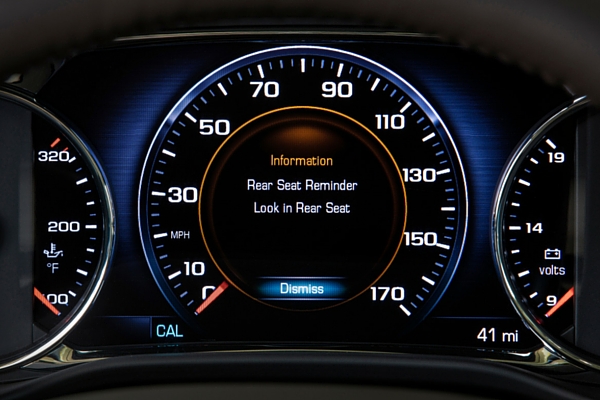 GMC Rear Seat Reminder