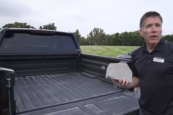 Honda Ridgeline bed test video capture