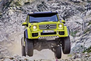 The 2017 Mercedes-Benz G550 4x4² (European model shown)