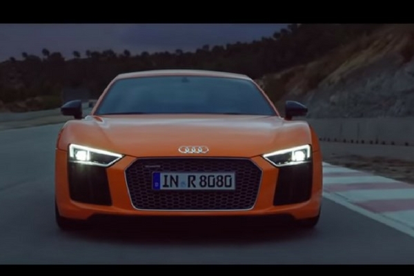 Audi R8 commercial
