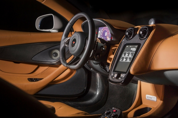 McLaren 570GT By MSO Concept interior