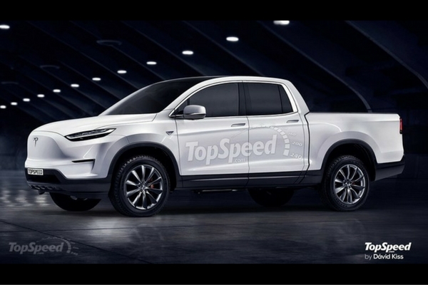 TopSpeed Tesla Pickup Rendering