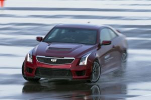 The Cadillac ATS-V Coupe at the Cadillac V-Performance Academy.