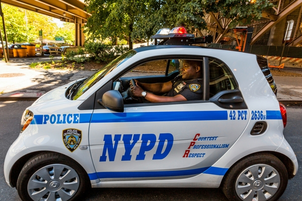 NYPD Smart Fortwo