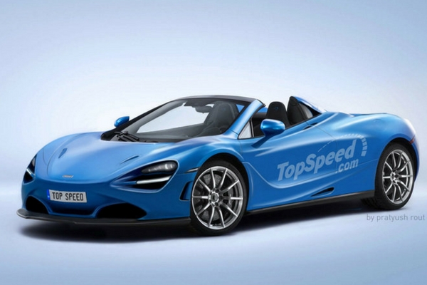 2018 McLaren P14 rendering by TopSpeed