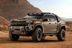 Chevrolet Colorado ZH2 fuel cell electric vehicle
