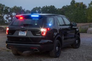 Ford Police Interceptor Utility rear lights